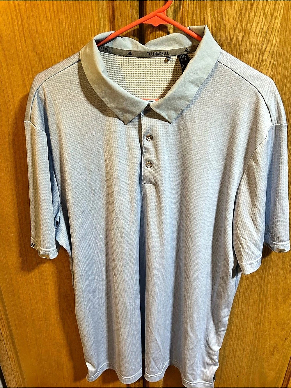 adidas Climacool Men's Polo Blue & White Size XLLike New